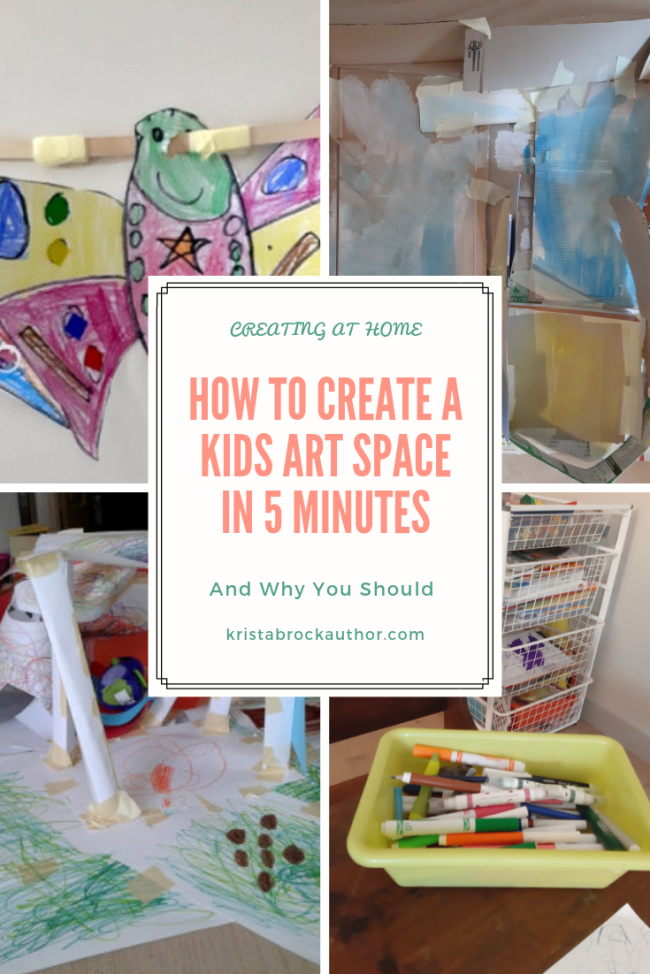 How to Create An Art Space for Kids